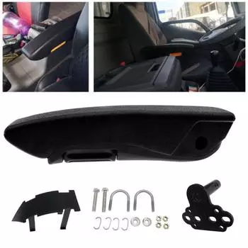31 см 36 см 40 см Универсальный регулируемый левый и правый боковой подлокотник для сиденья автомобиля, грузовика, подлокотник из кожи для автофургона, каравана, лодки
