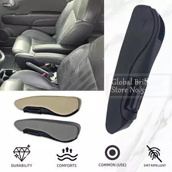 31cm Universal Car Seat Ajustable Armrest Center Console Arm Rest Box Interior Accessories Leather Car-Styling Parts for Caravan