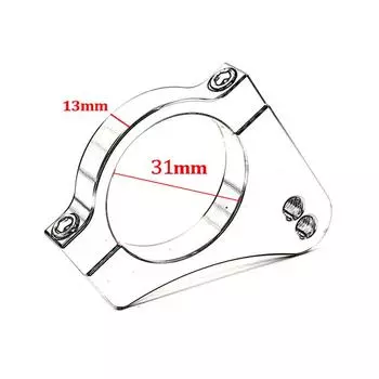 31мм Универсальный Черный Мотоциклетный Алюминиевый Рулевой Демпфер Кронштейн Вилки Рычаг Снижения Вибрации для bmw honda kawasaki yamaha