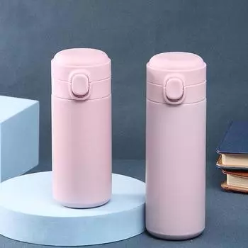 320/420 мл интеллектуальный дорожный термос с изоляцией из нержавеющей стали, спортивная чашка, вакуумная бутылка для воды для женщин и мужчин A 320ML розовый