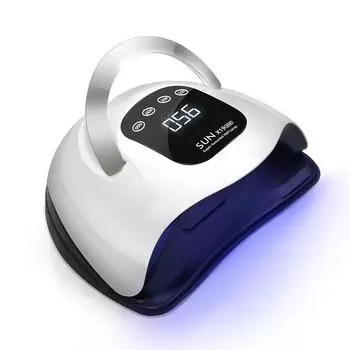 320 Вт большая мощность, 72 светодиода, УФ-светодиодная лампа для ногтей с четырьмя таймерами, функция памяти, лампа для сушки гель-лака, лампа для маникюра us