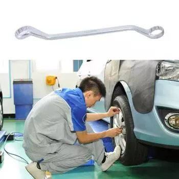 32-34 мм смещенный кольцевой ключ, трудосберегающий серебряный цвет, высокая плотность серебряный