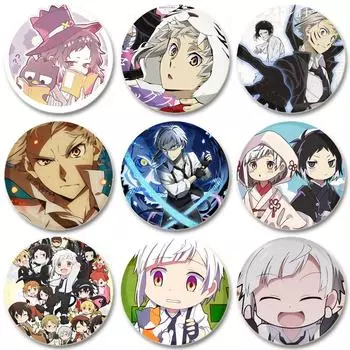 32/44/58 мм Ацуши Накадзима булавка ручная работа брошь для одежды мультфильм косплей значок украшение на рюкзак ювелирные изделия подарок 32mm