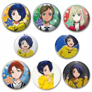 32/44/58 мм аниме-чудо-яйцо приоритетная брошь милый мультяшный значок для девочки значок на лацкан рубашки рюкзак креативные украшения ручной работы аксессуар подарок 32mm