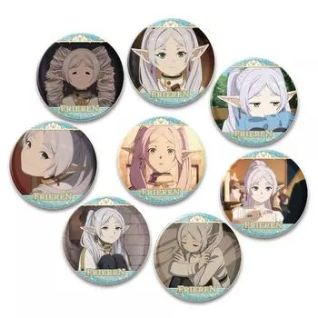 32/44/58 мм креативная аниме-фигурка булавка Frieren Beyond Journey s End защелкивающаяся брошь мультяшный косплей значок одежда аксессуары подарок 32mm