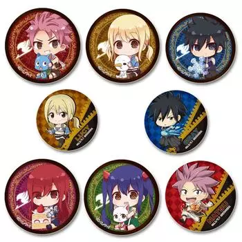 32/44/58 мм милый значок аниме Fairy Tail мультфильм Нацу Люси брошь коллекция рюкзаки одежда шляпа украшения аксессуары подарки эмалированные булавки 32mm