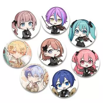 32/44/58 мм Project Sekai значок мультяшный персонаж Асахина Мафую/Камиширо Руи милая брошь значок сумка декор фанаты коллекционируют подарок друзьям 32mm