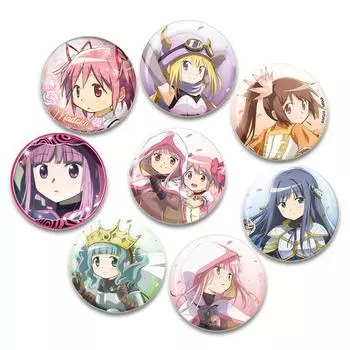32/44/58 мм Puella Magi Madoka Magica Pin Милая аниме-фигурка Homura Miki Sayaka Брошь Значок для косплея Рюкзак Обувь Ювелирные изделия Аксессуары Подарки 32mm