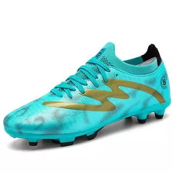 32-45 Мужские Большие Футбольные Бутсы Детские Низкие Короткие Коготь Уличные Противоскользящие Футбольные Бутсы 32 чёрный