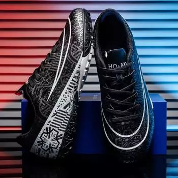 32-46 Чемпионат мира по футболу бутсы мужские низкие студенческие соревнования тренировочные AG длинные ногти TF сломанные ногти спортивная обувь 32