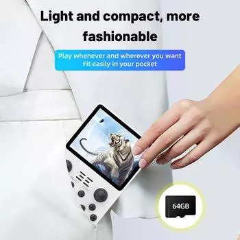 32/64/128 ГБ TF/игровая карта Встроенная поддержка 3000+/15000+/25000+ игр для PS1 N64 и т.д. Эмулятор для ретро-портативной игровой консоли