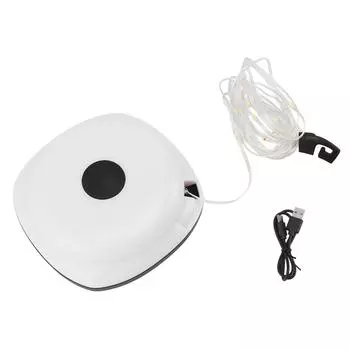 32,8-футовые гирлянды для кемпинга с 5 режимами освещения 1500 мАч светодиодные фонари для кемпинга из АБС и ПВХ для двора