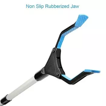 32-дюймовый складной пикап, алюминиевый помощник, вращающийся резиновый захват, удлинитель длинной руки для 1PC