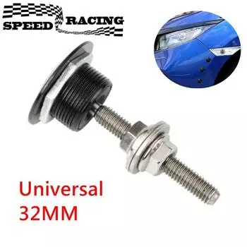 32 мм 1 шт/4 шт кнопка капота штифты замок зажим комплект универсальный двигатель капот замок двигатель автомобиль быстрозащелка