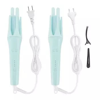 32 мм автоматические щипцы для завивки волос самовращающиеся 4 уровня температуры антиожоговые отрицательные ионы керамическая глазурь C EU Plug