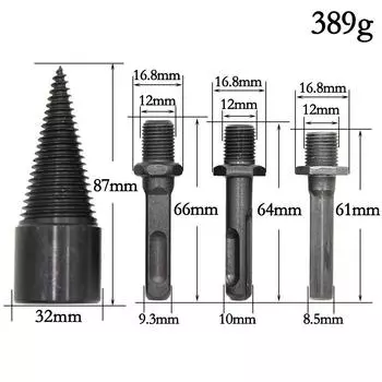 32 мм черненая сменная ручка сверло для резки электрическая дрель электрический молоток станок набор инструментов для ломания древесины