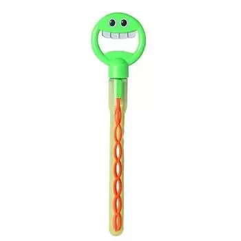 32 отверстия, улыбающееся лицо, мыльные пузыри, забавный инструмент для выдувания мыльных пузырей для детей, летние игрушки для улицы, подарок на день рождения Green