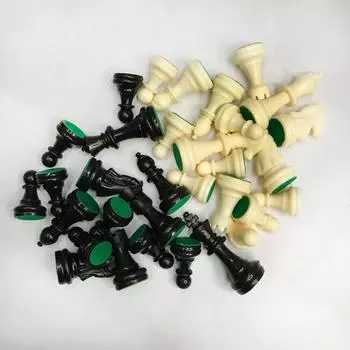 32 шт., 6,4 см, шахматные фигуры для взрослых и детей, шахматные интеллектуальные игрушки, пластиковые шахматные персонажи, чемпионат, игровые игрушки