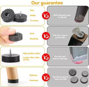 32 шт. Мебель журнальный столик, диван, коврики для ног стола, противоскользящие коврики для ног для стульев, мягкие резиновые коврики для ног