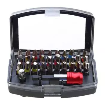 32 шт. отвертка бита многофункциональная сверло отвертка бита инструмент головка отвертки набор головок удлинитель вала