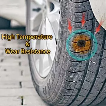 32 шт. резиновые винты для ремонта бескамерных шин, гвозди для самостоятельного ремонта шин, быстрые инструменты для автомобиля, мотоцикла