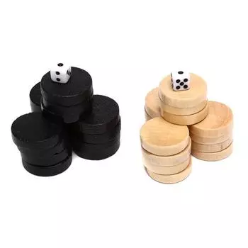 32 шт. шашки/шашки/нарды шахматная фигура для детей настольная игра обучение