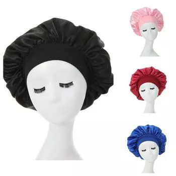 32 см широкая полоса с широкими полями, эластичная повязка на голову, женская шапочка для ухода за волосами, шапочка для сна для взрослых, шапочка для душа, шапочка для химиотерапии