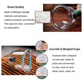 32Jar вакуумный баночный массажер для тела присоски баночный набор пластиковых вакуумных баночных присосок баночный набор банок для массажа плеч и тела уход