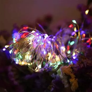 32M 300LED солнечные гирлянды для наружного солнечного освещения наружные водонепроницаемые уличные медные провода солнечные гирлянды декор для патио 5M 50LED теплый белый