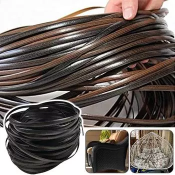 32M пластиковый синтетический ротанг 250g PE имитация синтетического ротанга плетение своими руками вязаный материал для мебели патио стульев столов ремонт 1 Pcs