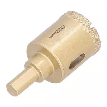 32мм 1,3дюйма Алмазные сверла Открыватель отверстий для стекла Сверло Кольцевая пила для стекла Керамической плитки Камня