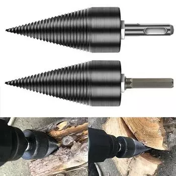 32MM и 42MM Twist Wood Drill Bit Wood Splitter Screw Splitter Cones Driver Инструменты 32 MM