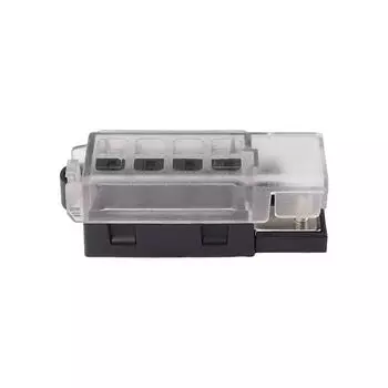 32V 100A 4-way Automobile Fuse Box Kit (1 in 4 out)