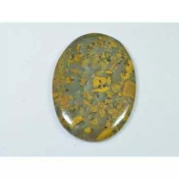 32X46X04MM натуральный фруктовый яшмовый кабошон овальной формы россыпью драгоценный камень 60 карат. СК-4169