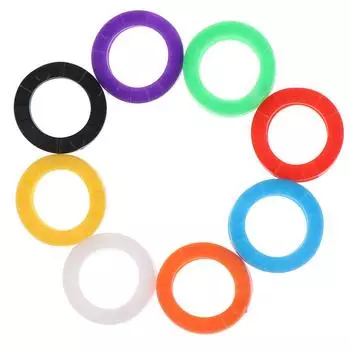 32X яркие цвета полые силиконовые колпачки для ключей Топпер брелок в подарок