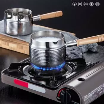 330 мл 600 мл молочный горшок, нескользящая термостойкая эргономичная ручка, устойчивая к разливу молочная кастрюля, кухонные принадлежности