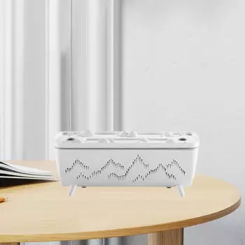 330 мл персональный настольный увлажнитель воздуха США 110 В вилка с подсветкой для офиса белый белый