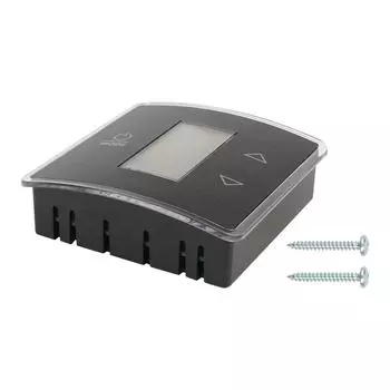 3316250.712 Цифровой светодиодный черный термостат для кондиционеров для автодома/кемпера