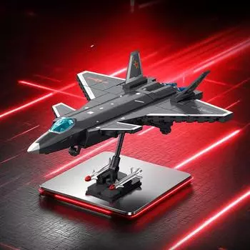 331pcs Military Series Air Force J-20 Fifth-generation Fighter Jet Building Block Children s Toys No Box