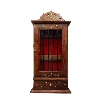 33.02 см деревянный настенный держатель для ключей Sheesham деревянный держатель для ключей для домашнего декора