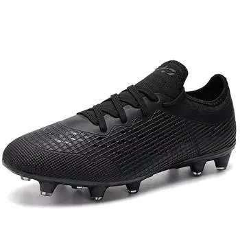 33-45 Мужские высокие носки, футбольные бутсы, молодежная спортивная обувь Футбольные тренировочные кроссовки Детские футбольные бутсы 33 чёрный