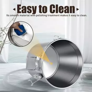 33 л Нержавеющая сталь герметичная канистра кухонное ведро для хранения сухих пищевых контейнеров герметичные контейнеры с крышками для кухни United States