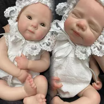 33 см очаровательная твердая мягкая силиконовая кукла ручной работы для девочек в подарок для всего тела