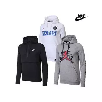 33 Толстовки Nike Brushed Hoodies, ограниченное количество, распродажа Select 24M10474220003