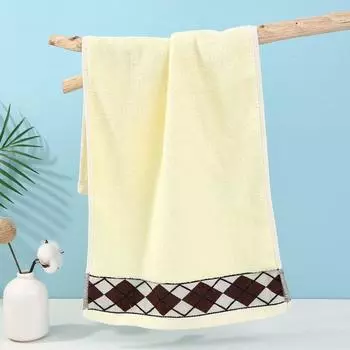 33x73 см Парное полотенце для лица Роскошное полотенце для рук Покрывало для ванной принадлежности Спортивное полотенце для мытья лица синий