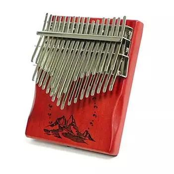 34 клавиши Kalimba Chromatic Calimba из цельного дерева, клавиатура для фортепиано с большим пальцем, музыкальные инструменты с аксессуарами, подарки для взрослых, начинающих чёрный