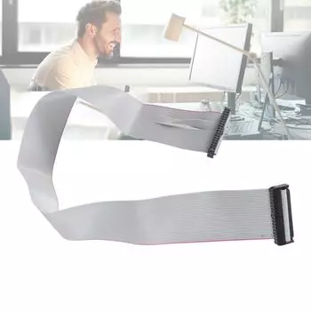 34-контактный удлинительный кабель для имитации флоппи-дисковода, плоский ленточный кабель, гибкий ленточный преобразователь для имитации дисководов 55 см