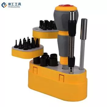 34 шт./компл., противоскользящие ключи с сильным крутящим моментом, хром-ванадиевая сталь, набор ключей для машинного оборудования