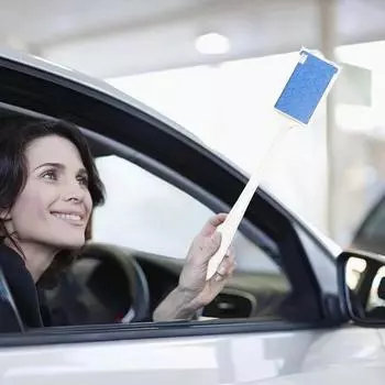 34 см палка TOLL вирусная выдвижная палка Touch and Go автомобильные аксессуары держатель карты автоматический пропуск держатель карты ворота безопасности белый