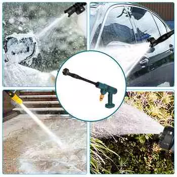 3500 Вт, 200 бар, беспроводная мойка высокого давления, распылитель водяного пистолета, 20000 мАч, аккумулятор, генератор пены, автомойка для дома